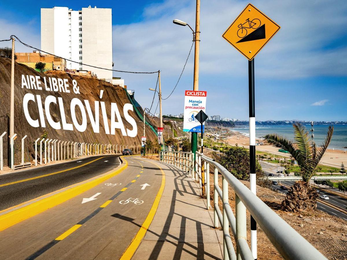 Beautiful apartment Near airport /cozy Oceanfront Lima Exterior foto